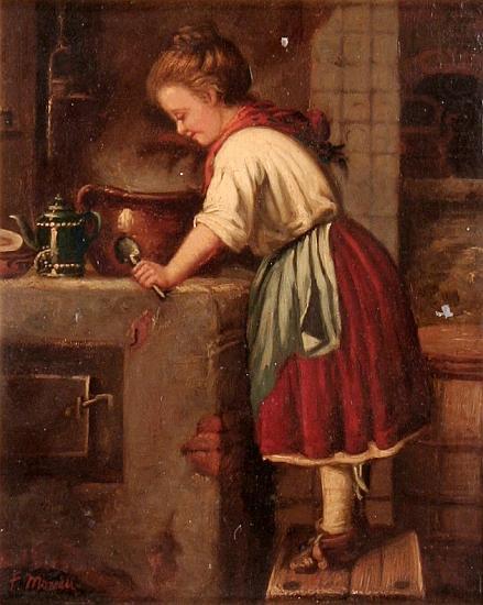 La jeune cuisiniere, Gustave Moreau